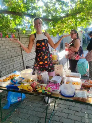 Tex-mex bográcsparti: a csapatok terített asztalai és ételei