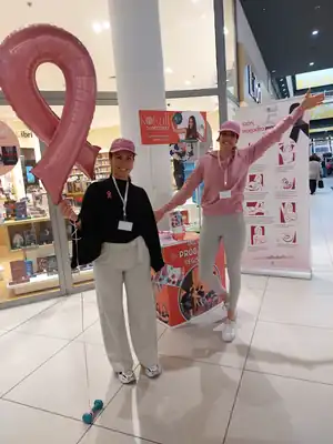 Pink Október: rózsaszín séta a Csepel Plázától