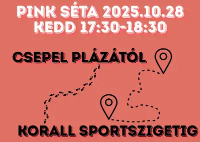 Pink Október 2025: programplakát