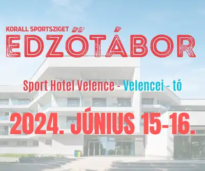 Edzőtábor a Velencei-tónál – plakát