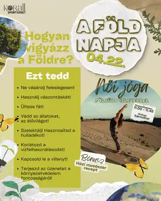 A Föld napja a Korallban – plakát