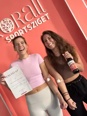 Véradás a Korall Sportszigetben a Vöröskereszttel